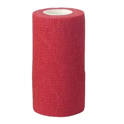 Bandaj Autoadeziv Vetlastic Rosu, Albert Kerbl, 450 cm