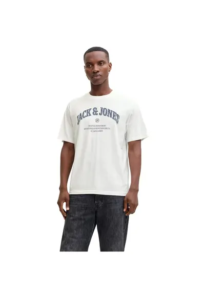Tricou JACK &JONES Denver Graphic 54440 - Alb