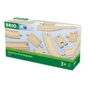 Set 11 bucati sine drepte si curbate pentru trenulete BRIO