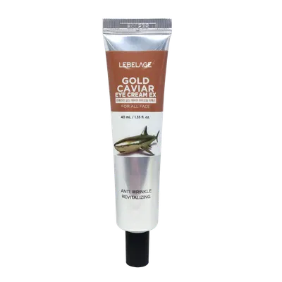 Crema pentru conturul ochilor cu Extract de Caviar si Centella Asiatica Gold Caviar, 40ml Lebelage