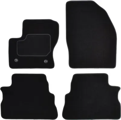 Covorase auto (set, velur, 4 bucati, culoare negru) FORD KUGA II dupa 2013