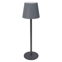 Lampă de masă, LED Touch, 10x36 cm, gri, 3 trepte de intensitate, lumină alb cald