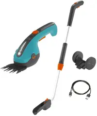 Foarfece fără fir pentru iarbă și arbuști Gardena - ClassicCut Li, 3.6 V, 2.5 Ah, 80 mm, cu baterie