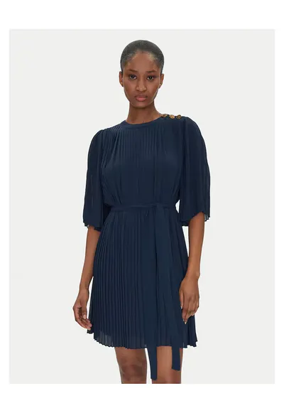 Rochie de cocktail bleumarin