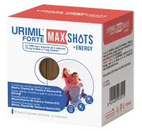 Urimil Forte Max Shots + Energy, 20 fiole, Naturpharma