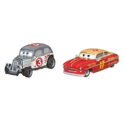 Cars3 Set 2 Masinute Metalice Caleb Worley Si Jet Robinson