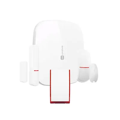 Kit alarma antiefractie wireless 4G Satel Be Wave Protection, WiFi, dual SIM, 868 MHz, ABAX 2, cu sirena de interior