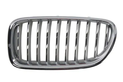 Grila radiator Stanga crom/titan potrivit BMW Seria 5 F10, 5 F11 1.6-4.4 2009-2017
