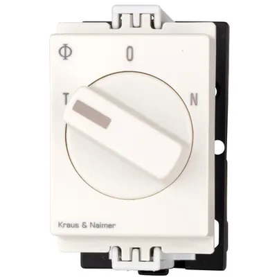 Comutator T-0-N, 1p, 10A