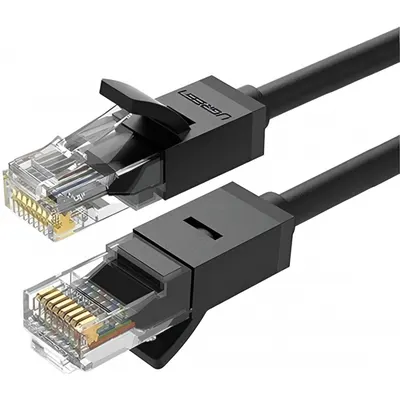 Cablu Retea UGREEN NW102, UTP, Cat6, 5m, Negru
