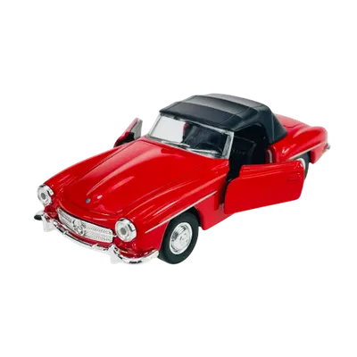 Masinuta Die-Cast Mercedes-Benz 190 SL 1955 – scara 1:36, cu functie pull-back – Goki