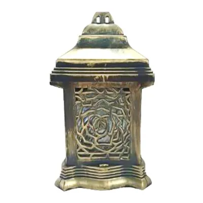 Felinar Mic Auriu, 24 Cm, 20 Ore