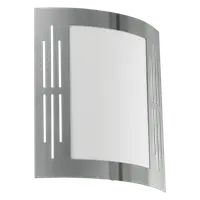 Lampa perete CITY inox 220-240V,50/60Hz IP44