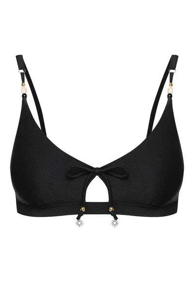 Sutien triunghiular de plaja Sunrise Negru - Negru