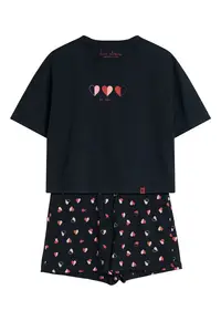 Pijama dama Necesito negru - roz