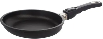 Tigaie AMT - Gastroguss, 24 cm, plită cu inducție, mâner mobil