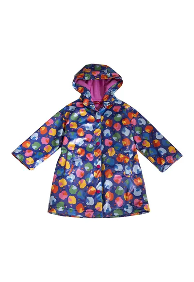 Jacheta regular fit cu design grafic - Multicolor