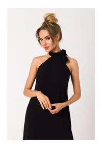 Made of Emotion Rochie midi pentru femei Gwenhwynna M736 neagră - Negru