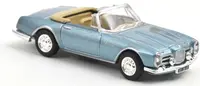 Model colecționar NOREV Modern: Automobile - Facel Vega Facel III Cabriolet (Light Blue Metallic) (1963)