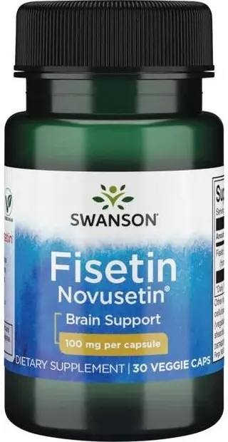 Fisetin Novusetin, 100 mg, 30 capsule, Swanson