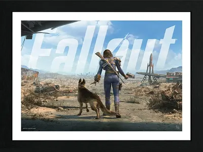 Posterul înrămat GB eye Games: Fallout - Sole Female Survivor