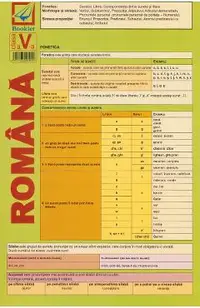 Plansa Limba romana