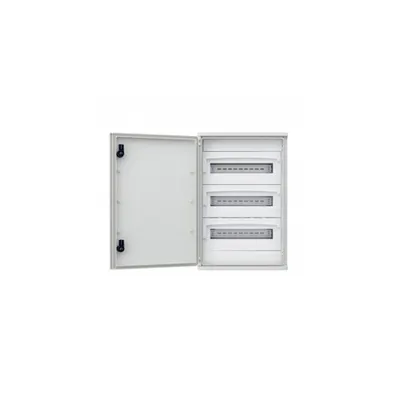 Chassis ready to use cu insulating Capacs RAL 7035 pentru dulap 600x400mm - 48 module