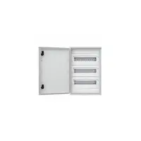 Chassis ready to use cu insulating Capacs RAL 7035 pentru dulap 600x400mm - 48 module