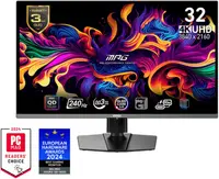 Gaming monitor MSI - MPG 321URX QD-OLED, 31.5'', 240Hz, 0.03ms