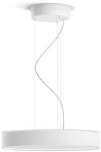 Pendul LED Philips - Hue Enrave, IP20, 33.5W, dimmer, alb