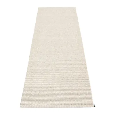 Covor tip traversă pentru interior și exterior crem 70x200 cm Mono Linen Vanilla – Pappelina