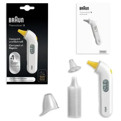 Termometrul auricular ThermoScan 3 TOW004783, Braun | 1 bucata