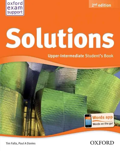 Solutions 2nd Edition Upper Intermediate: Student's Book
