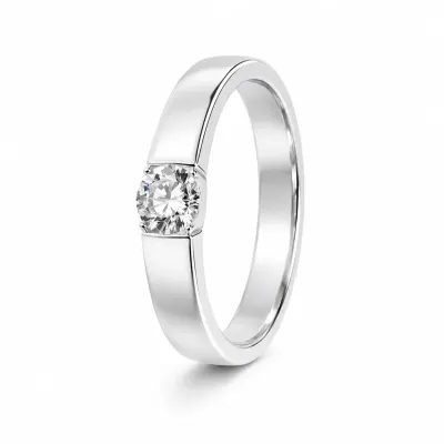Inel Glow Silver cu Argint Reglabil
