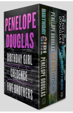 Penelope Douglas 3-Book Boxed Set: Birthday Girl, Credence, and Five Brothers