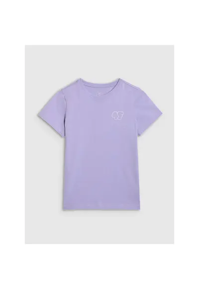 Tricou Fete Junior - Bumbac - 78945 - Violet deschis