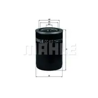Filtru ulei MAHLE ORIGINAL OC 613