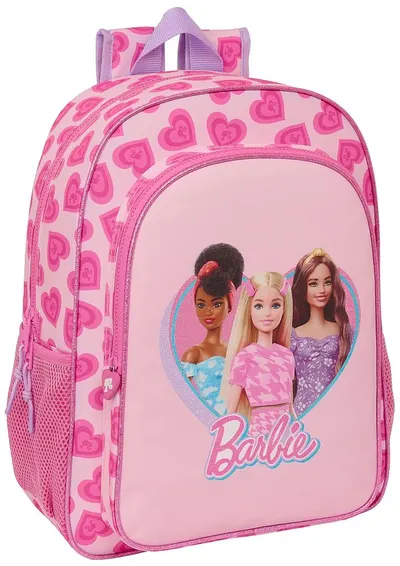 Ghiozdan pentru grădiniță Safta Barbie - Hearts