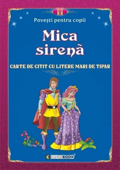 Povești pentru citit: Mica sirenă - Paperback