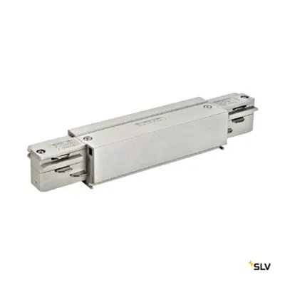 EUTRAC cuplă longitudinală cu feed-in possibility, argintiu