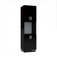 Soldat 60 cu 4 usi cu spatiu cuptor Zebra negru