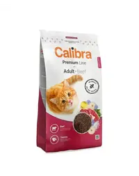 CALIBRA Cat Premium Adult Beef 10 kg hrană cu carne de vită pentru pisici