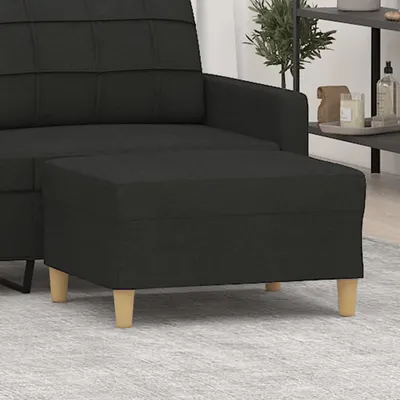 vidaXL Taburet, negru, 70x55x41 cm, material textil