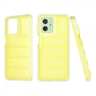 Husa pentru Motorola Moto G54, Techsuit, Wave Shield, Galbena