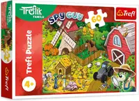 Puzzle pentru copii Trefl din 60 de piese - Treflix la fermă