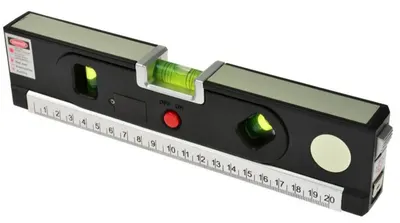 Nivela laser cu bandă de măsurare Geko - G03311, 1.5 m