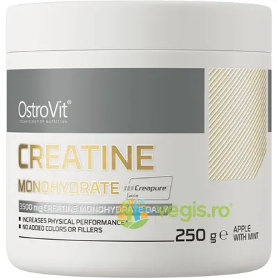 Creatina Monohidrata Creapure cu Aroma de Mar si Menta 250g