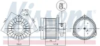 Ventilator habitaclu potrivit MITSUBISHI L200 TRITON, PAJERO SPORT II 2.5D-3.5 11.05-