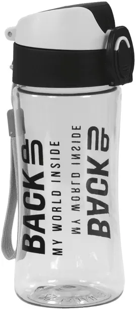 Sticlă de apă BackUp 5 - gri, 400 ml