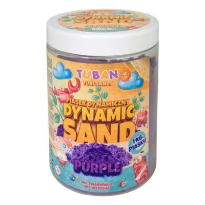 Nisip Senzorial Modelabil Tuban - mov, 1 kg TU3556